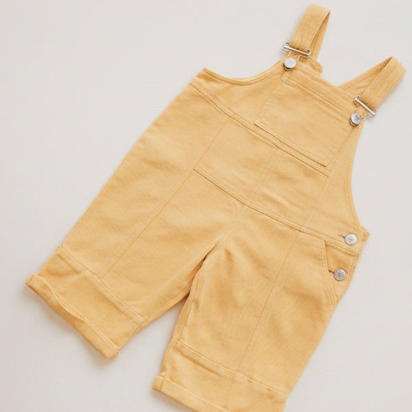 Blythe Honey Washed Cotton Dungarees