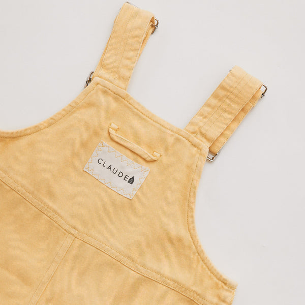 Blythe Honey Washed Cotton Dungarees