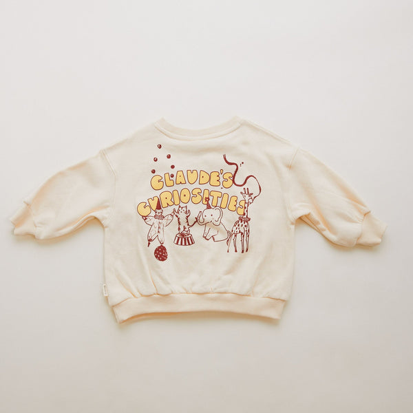 Carner Claude's Curiosities Cotton Sweatshirt