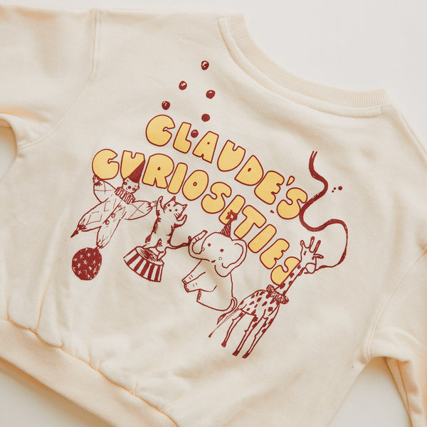 Carner Claude's Curiosities Cotton Sweatshirt