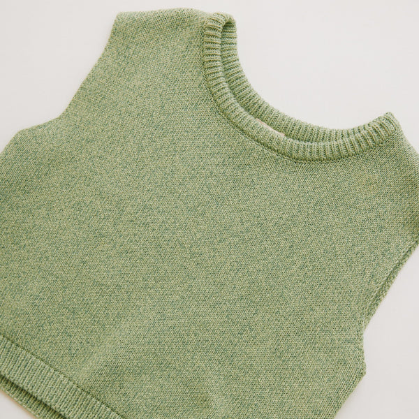 Noa Organic Cotton Knit Tank Vest (Apple)