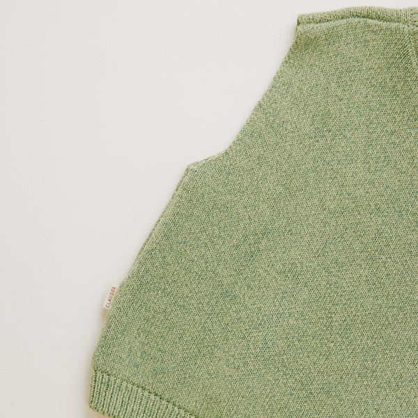 Noa Organic Cotton Knit Tank Vest (Apple)