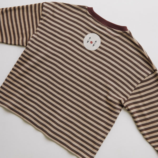 Jamie Acorn Stripe Cotton Long Sleeve Tee