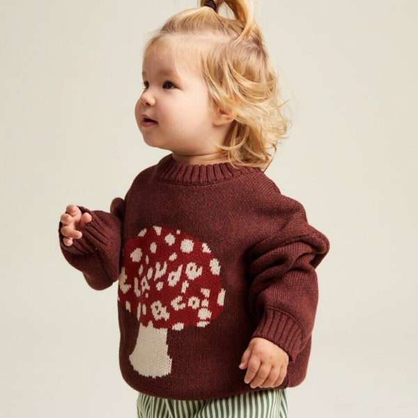 Lori Toadstool Cotton Knit Sweater