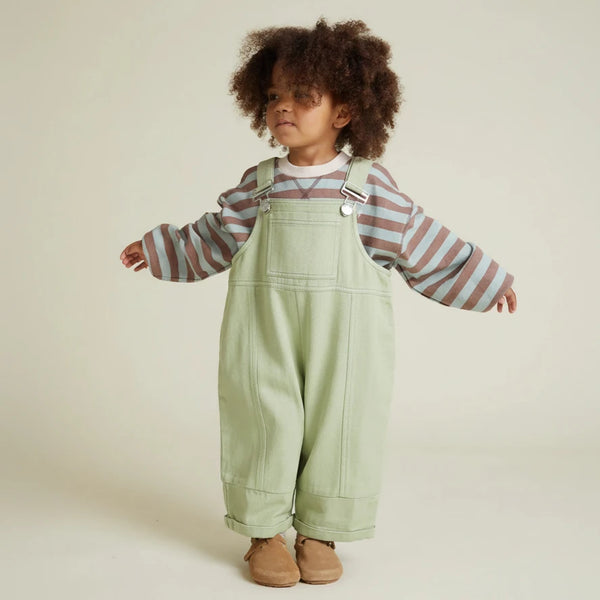 Blythe Cotton Dungarees (Mint)