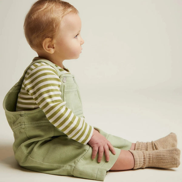 Blythe Cotton Dungarees (Mint)