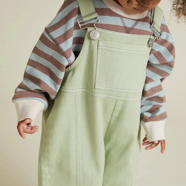 Blythe Cotton Dungarees (Mint)