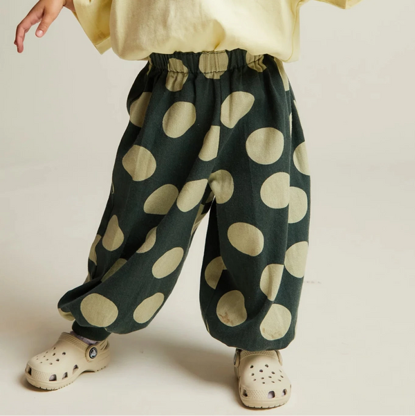 Emerson Kale Polka Dot Cotton Trouser