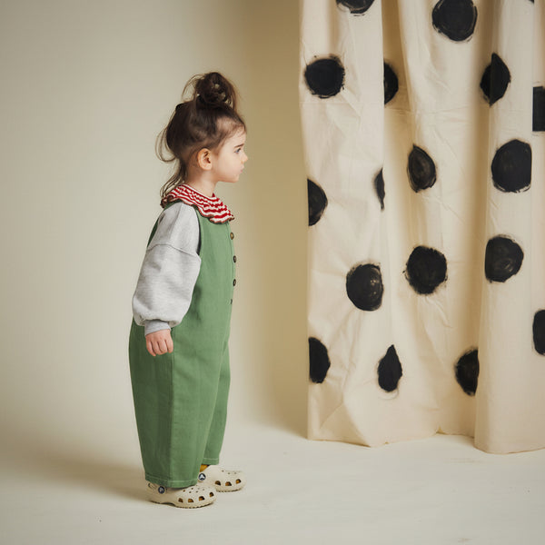 Cali Pickle Sleeveless Button Down Cotton Overall