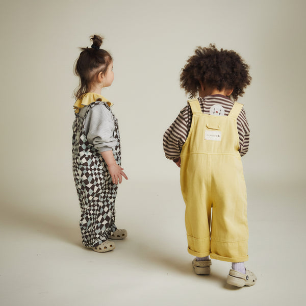 Blythe Honey Washed Cotton Dungarees