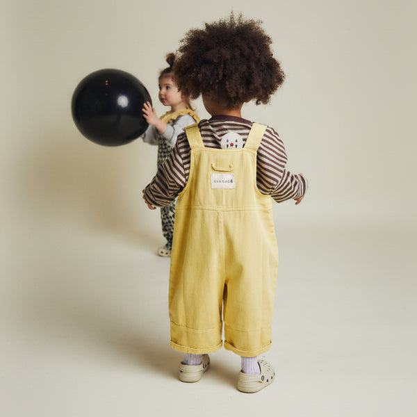 Blythe Honey Washed Cotton Dungarees
