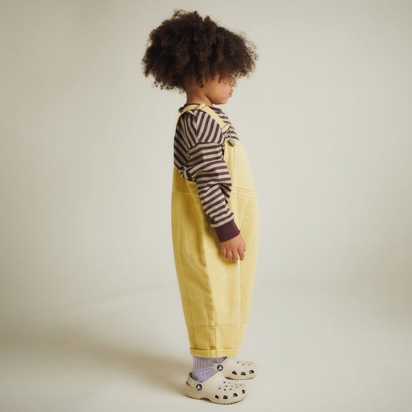 Blythe Honey Washed Cotton Dungarees