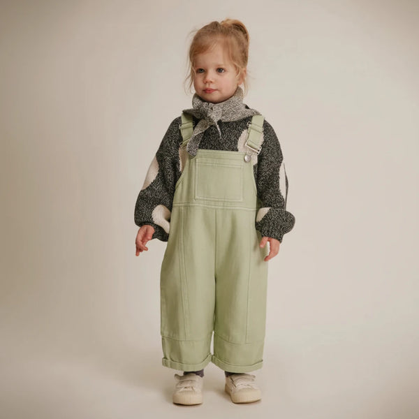 Blythe Cotton Dungarees (Mint)