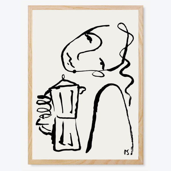 Coffee Art Print