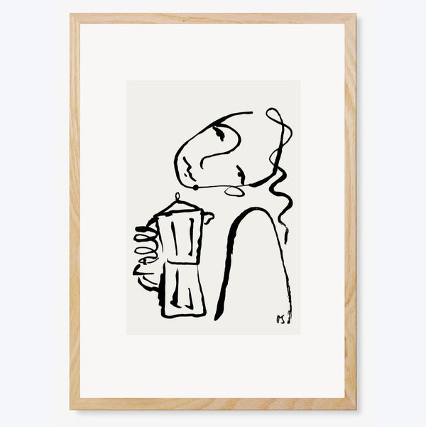 Coffee Art Print