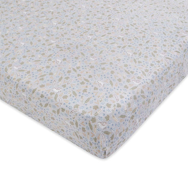 Organic Cotbed Fitted Sheet (Nature Trail)