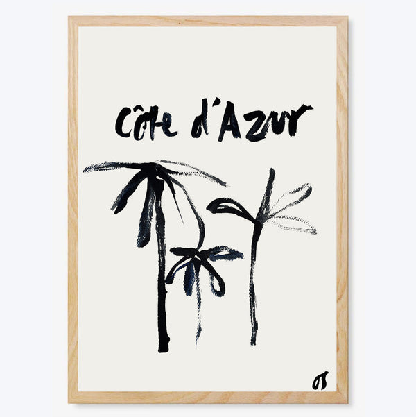 Côte D'Azur Art Print