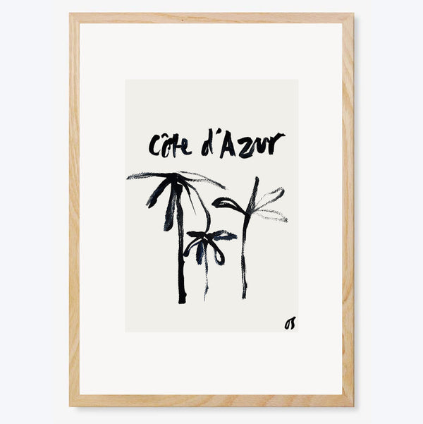 Côte D'Azur Art Print