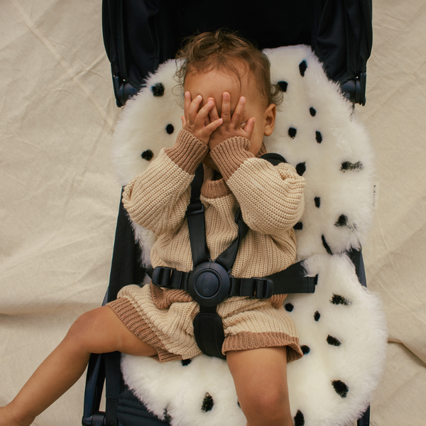 Sheepskin Snuggler (Dalmatian)