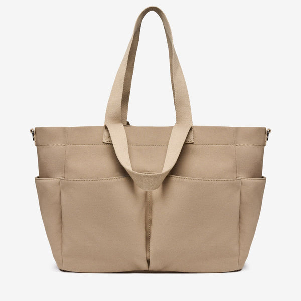 T+M Pocket Changing Bag Tote (Desert)