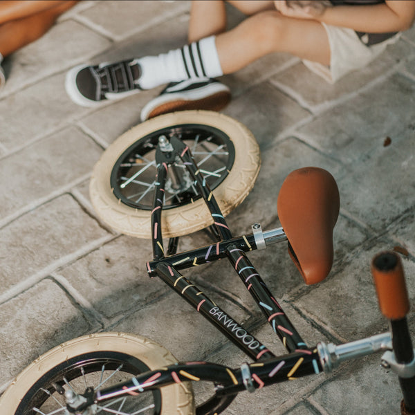 Banwood X Marest First Go! Balance Bike (Black Sprinkle)