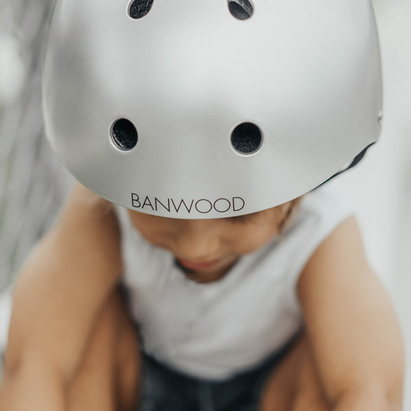 Banwood Classic Bike Helmet (Chrome)