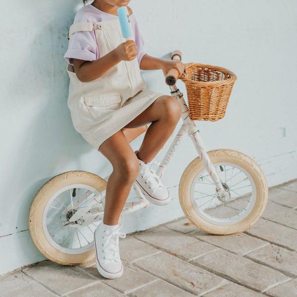 Banwood X Marest First Go! Balance Bike (White Sprinkle)