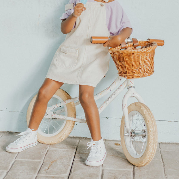 Banwood X Marest First Go! Balance Bike (White Sprinkle)