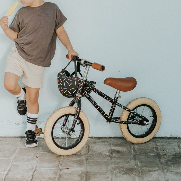 Banwood X Marest First Go! Balance Bike (Black Sprinkle)