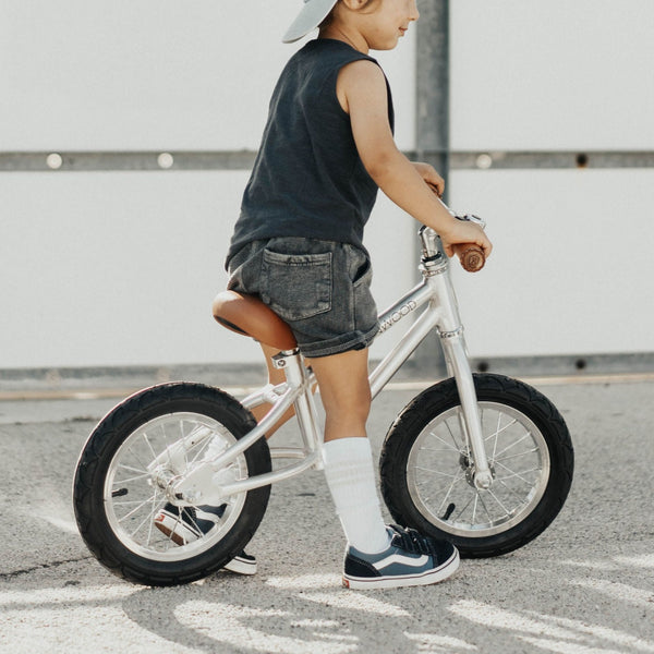 Banwood First GO! Balance Bike (Chrome)