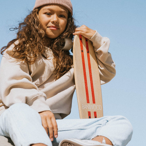 Banwood Kids Skateboard (Red)