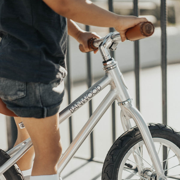 Banwood First GO! Balance Bike (Chrome)