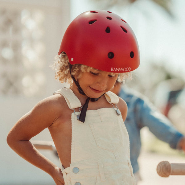 Banwood Classic Bike Helmet (Red)