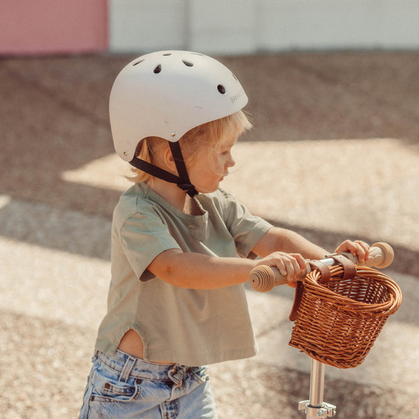 Banwood Classic Bike Helmet (White)