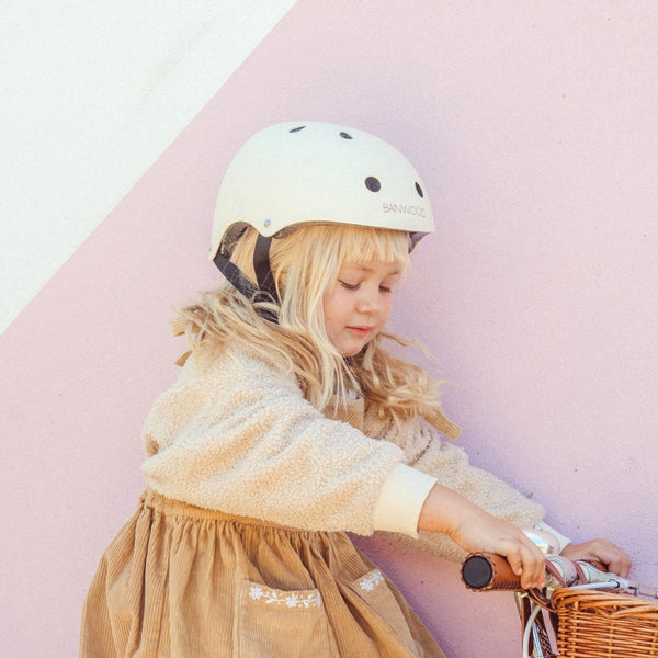 Banwood Classic Bike Helmet (Matte Cream)