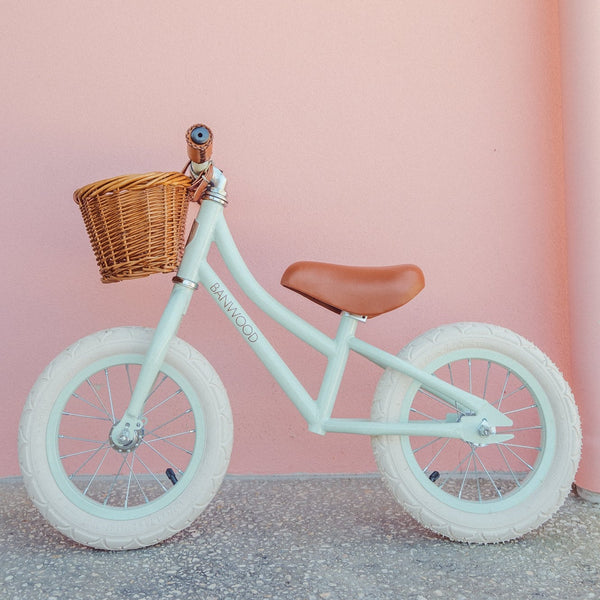 Banwood First GO! Balance Bike (Pale Mint)