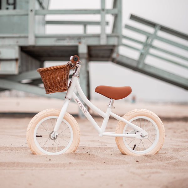 Banwood First GO! Balance Bike (White)