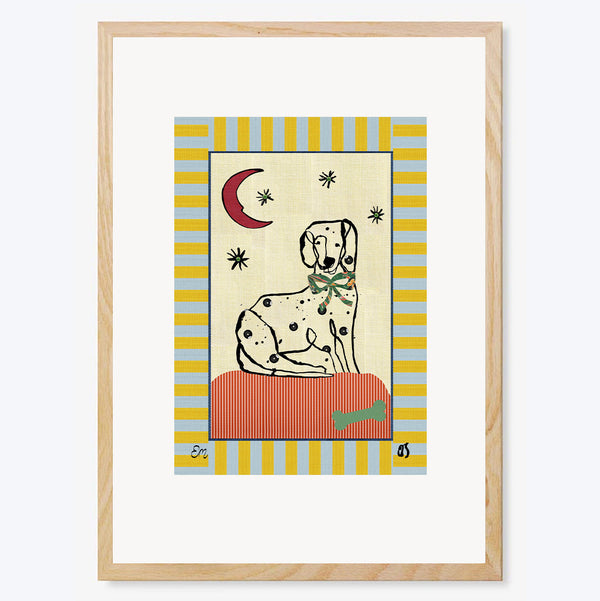 The Spotty Dog Art Print