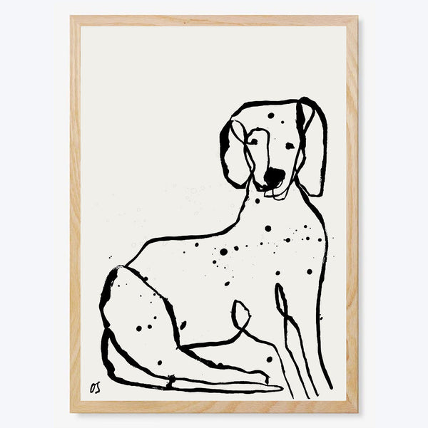 The Dalmatian Art Print