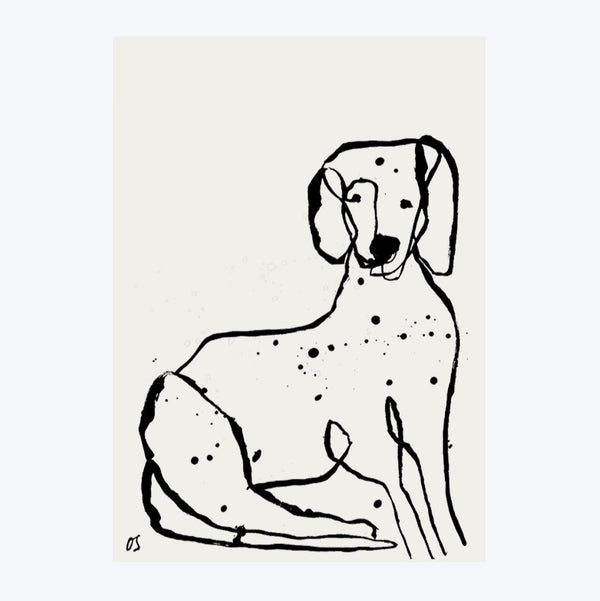 The Dalmatian Art Print