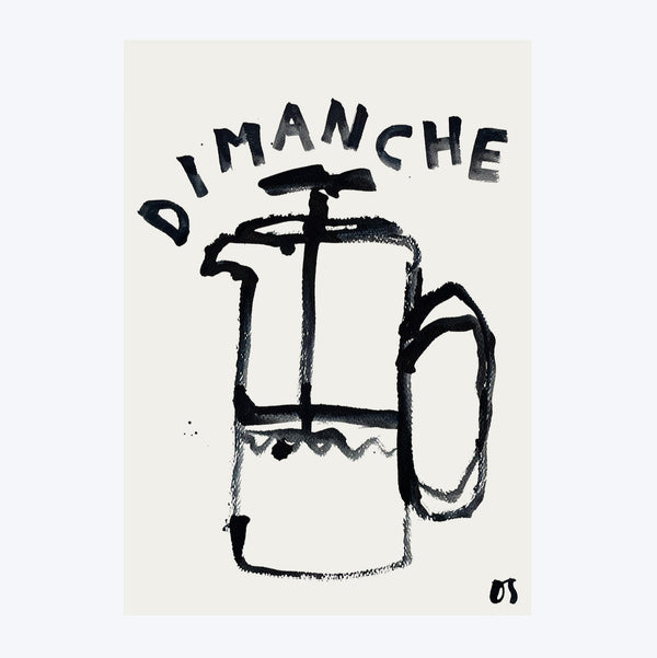 Dimanche Art Print