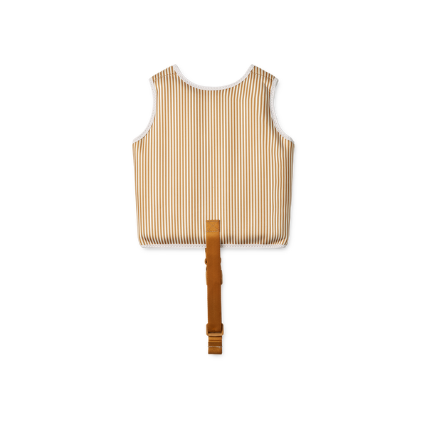Dove Stripe Neoprene Swim Vest (Sandy/Golden Caramel)