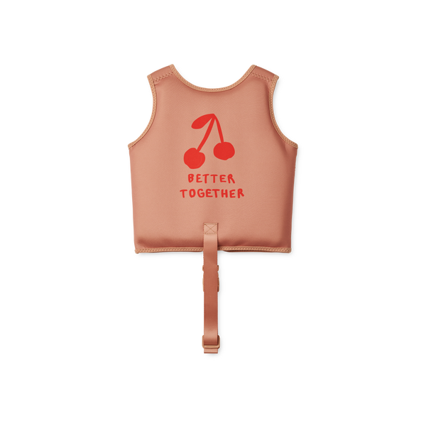 Dove Cherry Better Together Print Neoprene Swim Vest (Tuscany Rose)