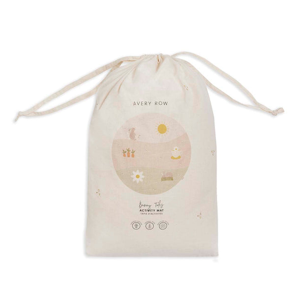 Organic Cotton Sensory Activity Playmat (Chamomile)