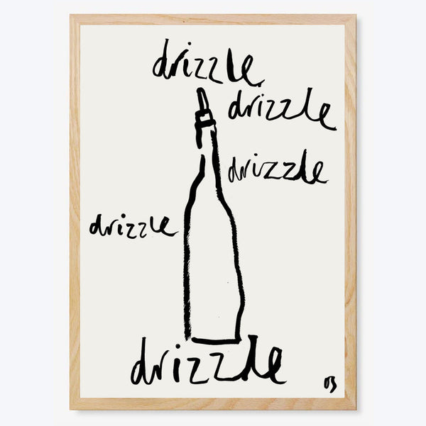 Drizzle Drizzle Art Print