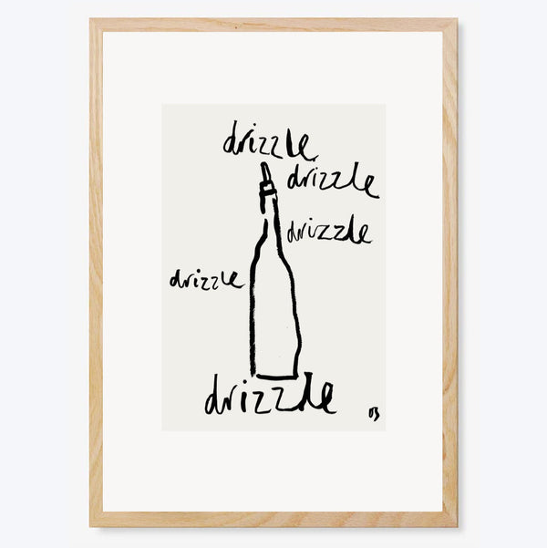 Drizzle Drizzle Art Print