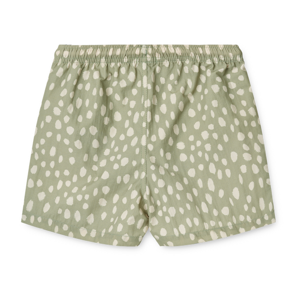 Duke Leopard Spot Swim Board Shorts (Tea)