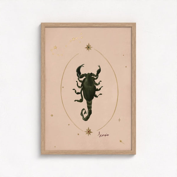 Scorpio Art Print