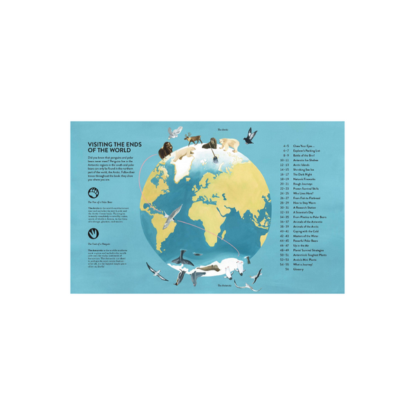 Penguins And Polar Bears- A Introduction Book About the Arctic and Antarctic