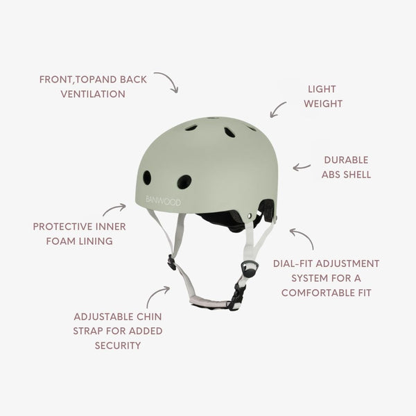 Banwood Eco Bike Helmet (Olive)